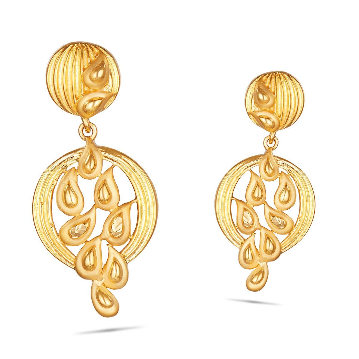 Leaf Gold Earring